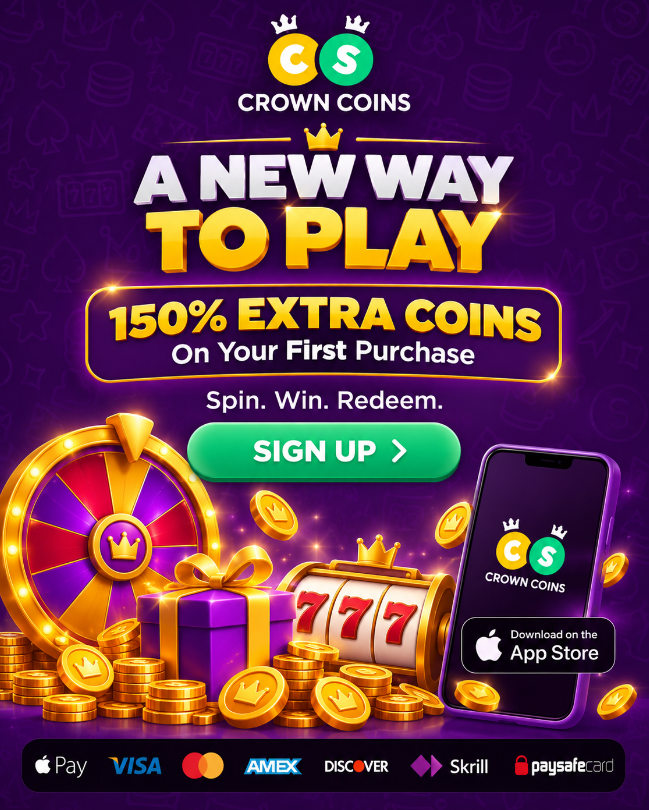 Crown Coins Casino App for iPhone and iPad: iOS Requirements and Login